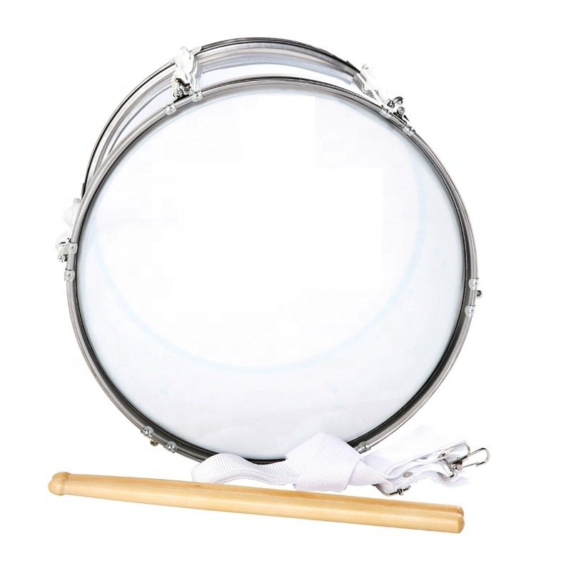 Wholesale High White Monophonic 13 Inch Bateria Electrica Profesional Drum Musical Suitable for Students Musical Instruments
