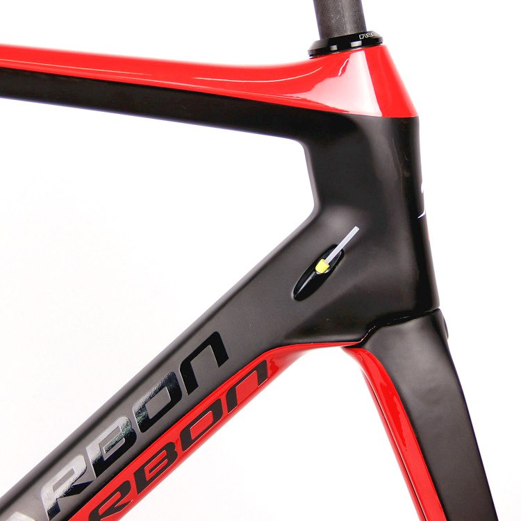 Carbon Road Bicycle Frame + Fork,700c aero Road Bike Carbon Frameset with Caliper Brake