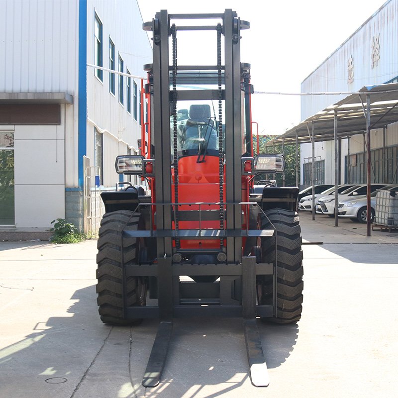 New China Supplier Diesel Forklift 5 Ton Cheap Farm Off Road Forklifts Truck Portable RoughTerrain Warehouse Forklift