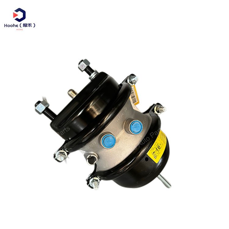US Standard Type T 24/24 Sealel S-Cam Spring Brake 2.5" Long Stroke Truck Drum S-Cam Brake Chamber for Light Trucks