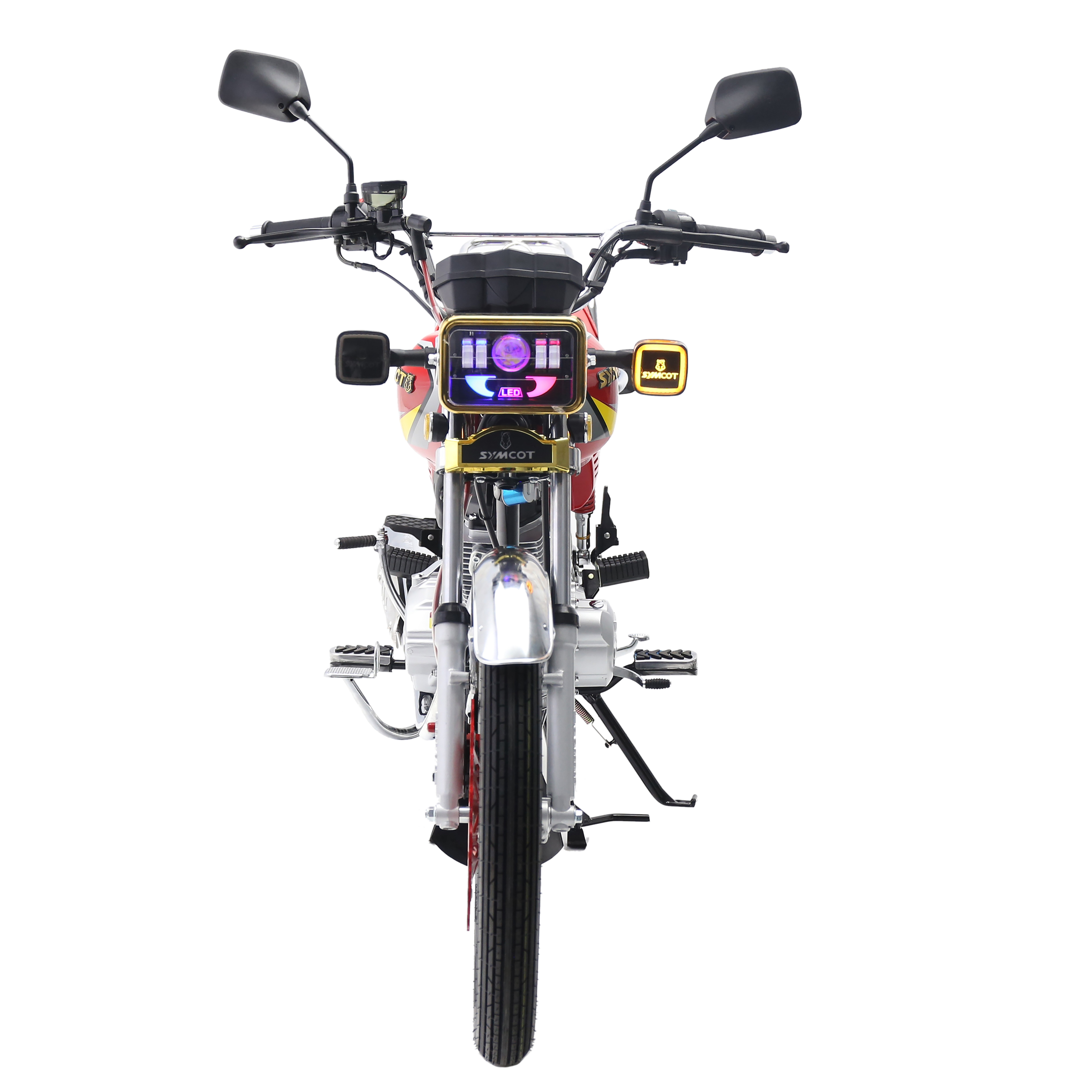 Iraq Market Hot Sell Motorcycle CG150 with Aluminum Rim Disc Brake LED Lights CKD Package Sonlin Nami Namipro Saviny