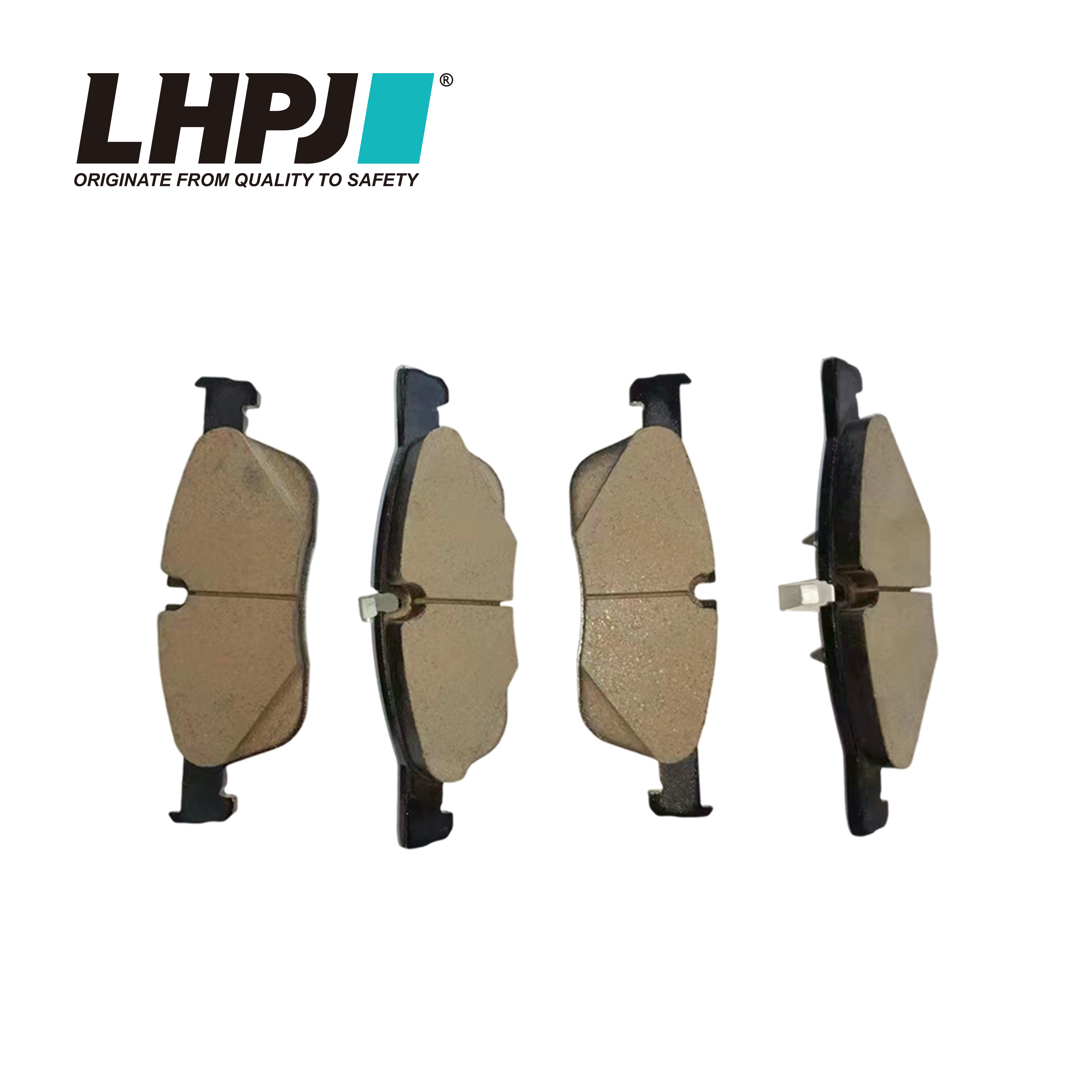 For Porsche Volvo Land Rover Jaguar Benz BMW High-ending Brand Car Wheel Ceramic Brake Pads Auto Brake Systems Parts
