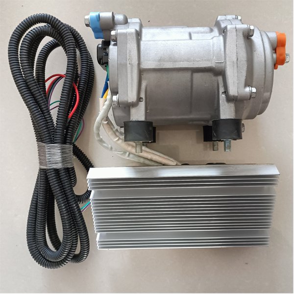 12/24 Volt air Compressor Electric air Conditioner Parking Cooler Auto AC Evaporator for RV Car