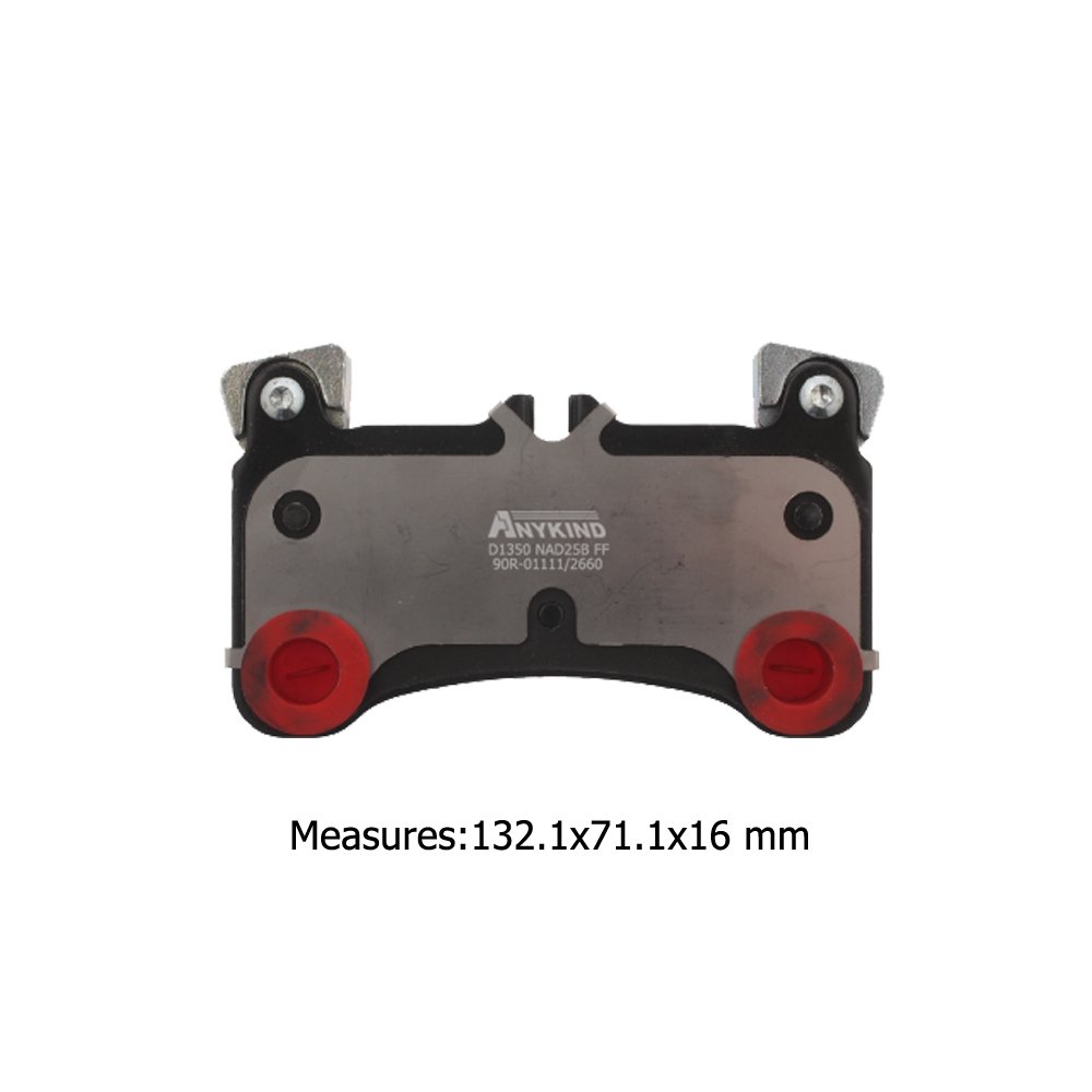 D1350-8460 Rear Brake Pads for Porsche Cayenne TURBO S 955 SUV 09/2002-12/2010