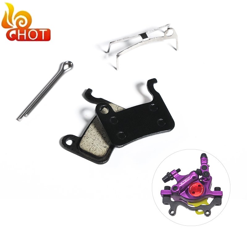 New Image Brake Pads for Xtech Brake Caliper ZOOM XTECH HB100 MTB Bicycle Hydraulic Disc Ceramics Bike Brake Semi-Metallic Pads
