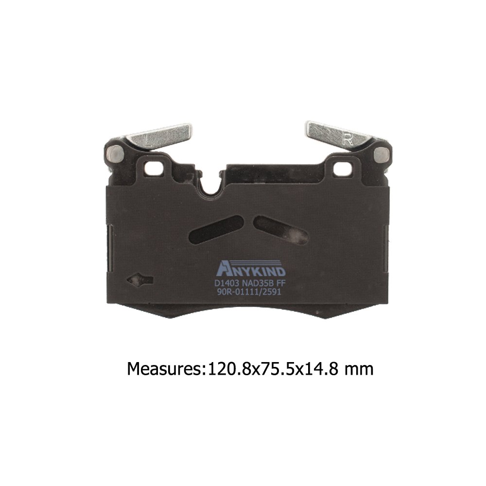 D1403-8511 Front Brake Pads for MINI Cooper-S R55 R59/John Cooper Works R56 R57 R58/Roadster R59