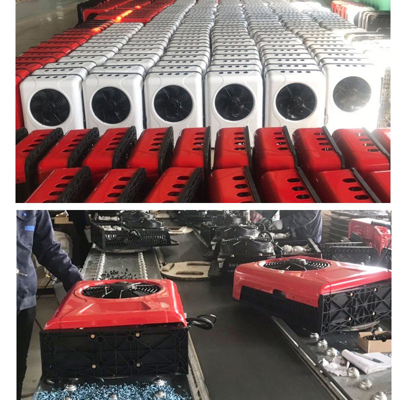 12V Split Parking Cooler Trucks RV Caravan Aire Acondicionado Para Camion Air Conditioner For Trucks
