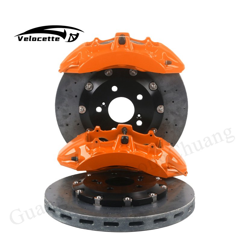 Refit High Performance Big Brake Kit 6 Piston V6 for 18 Inch Wheels 355mm Ceramic Dish Vw LAVIDA PASSAT MAGOTAN SAGITAR BORA
