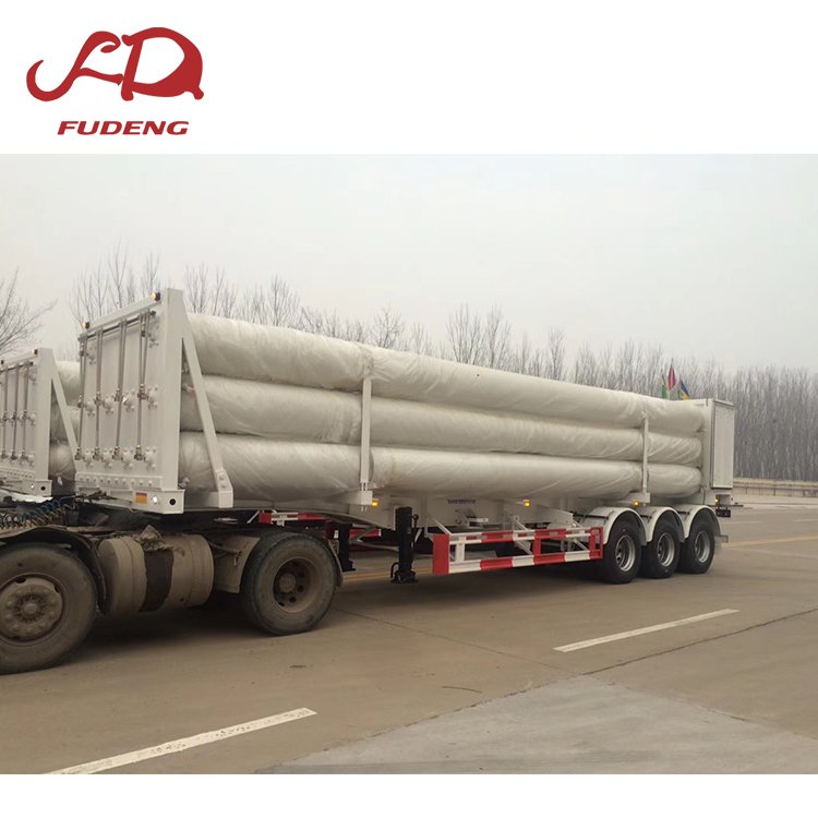 Second Hand Cng Tanker Trailer Large Capacity Seamless Steel Cylinder Jumbo Cylinder CNG Long Tube Trailer