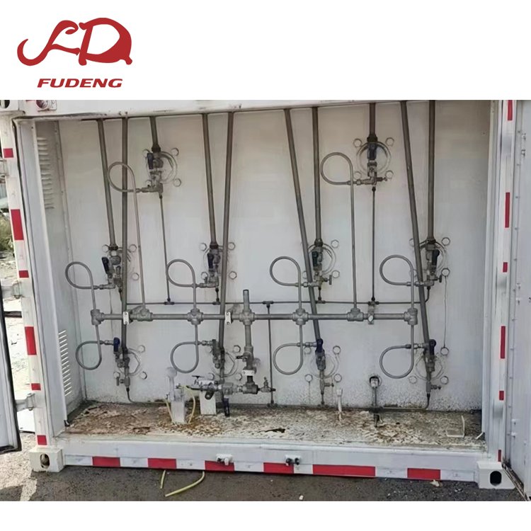 Second Hand Cng Tanker Trailer Large Capacity Seamless Steel Cylinder Jumbo Cylinder CNG Long Tube Trailer