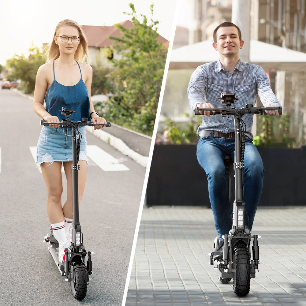 EU USA Free Shipping BOGIST C1 Pro 500W 48V 13An 45km/h Two Wheels Foldable Electric Scooter Adults E Scooter with Seat