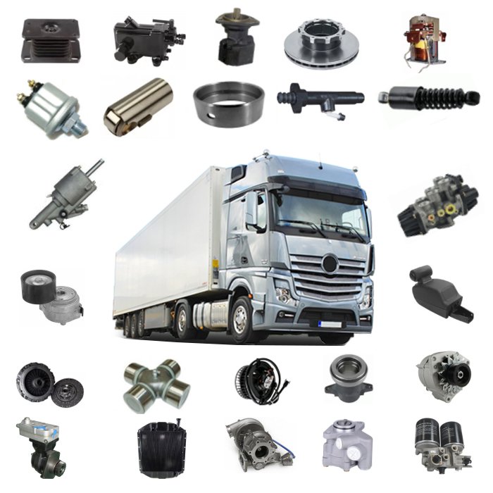 Maxtruck Truck Parts for Mer-cedes Actros / Atego / Axor / NG / SK/ EConic / LK / LN Over 2000 Items with High Quality