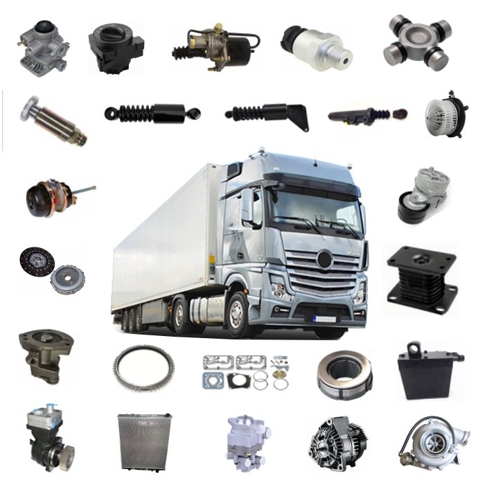 Maxtruck Truck Parts for Mer-cedes Actros / Atego / Axor / NG / SK/ EConic / LK / LN Over 2000 Items with High Quality