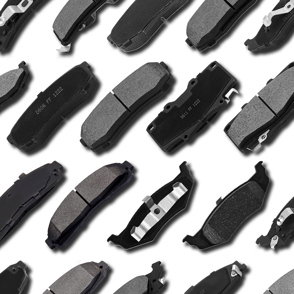 Wholesale High Quality Auto Brake System Ceramic Brake Pads Car Accessories for Toyota Bmw Honda Ford Nissan Suzuki Chery