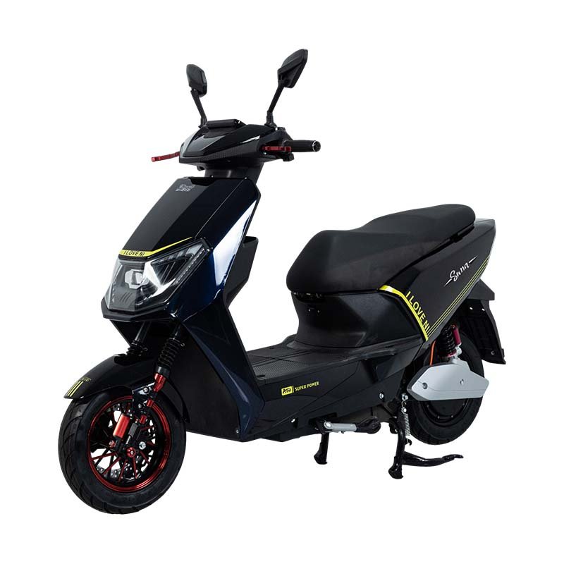 AP Best Seller 1500W50 Kilometers Per Hour Front Disc Brake and Rear Drum Brake Electric Motorcycle Electric Bicycle