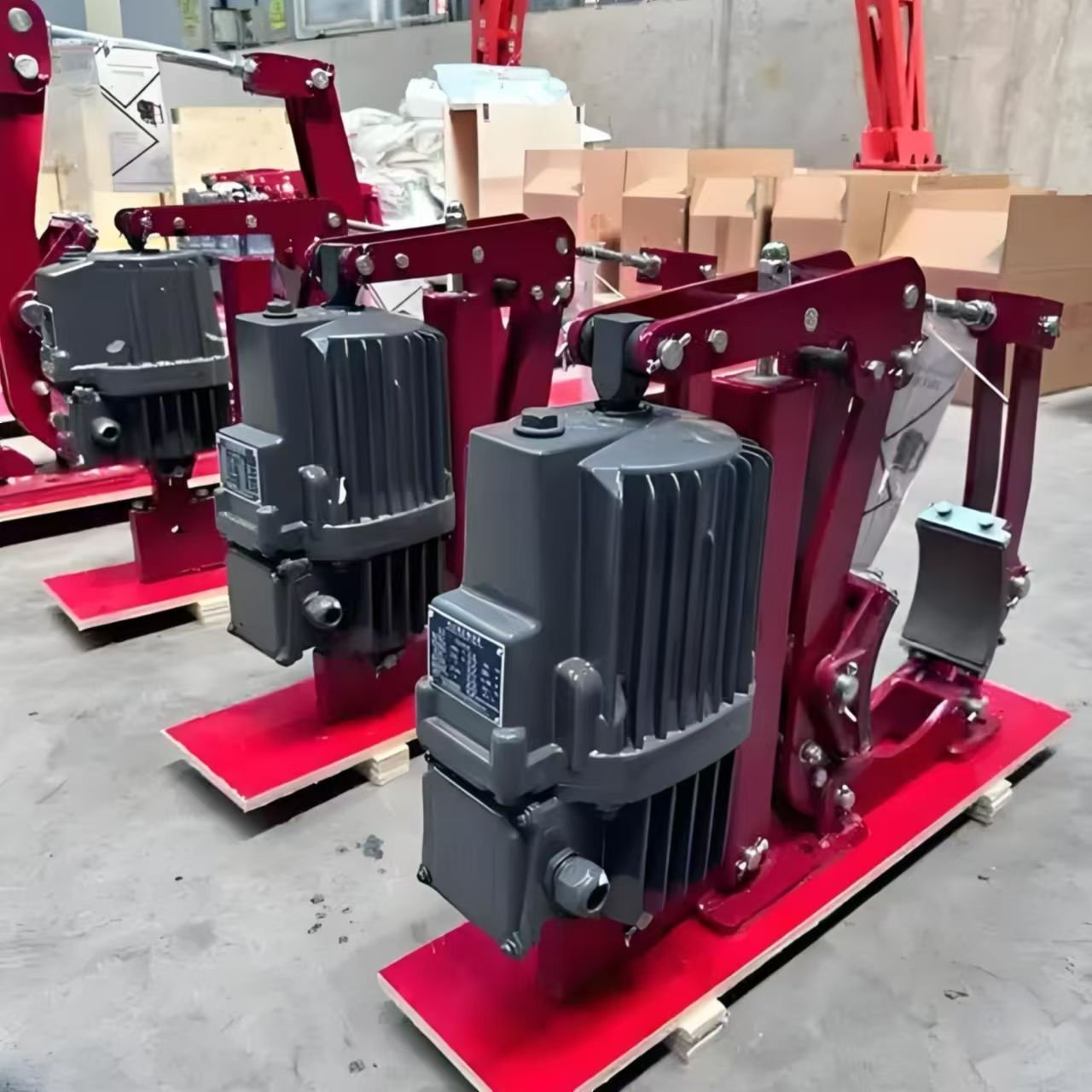 ED Series Electro-Hydraulic Thruster and Pusher for Drum Brakes for Industrial Winches and Cranes Machinery Parts