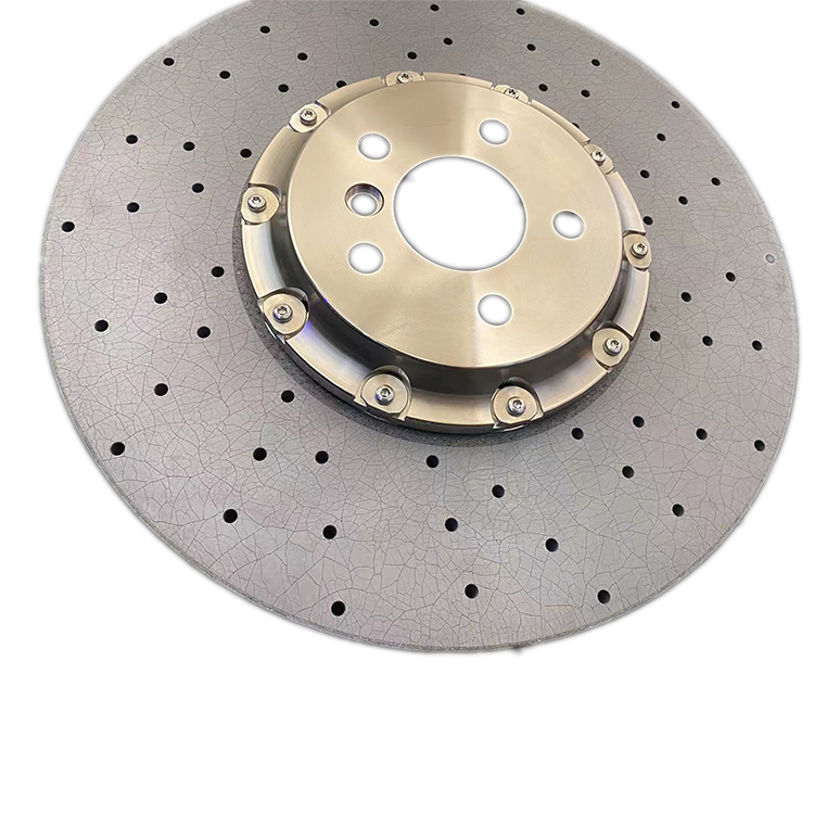 Carbon Fiber Ceramic Brake Rotor 380 390 400 410 420mm Brake Disc Upgrade for bmw M4 M2 G80 F80 F90