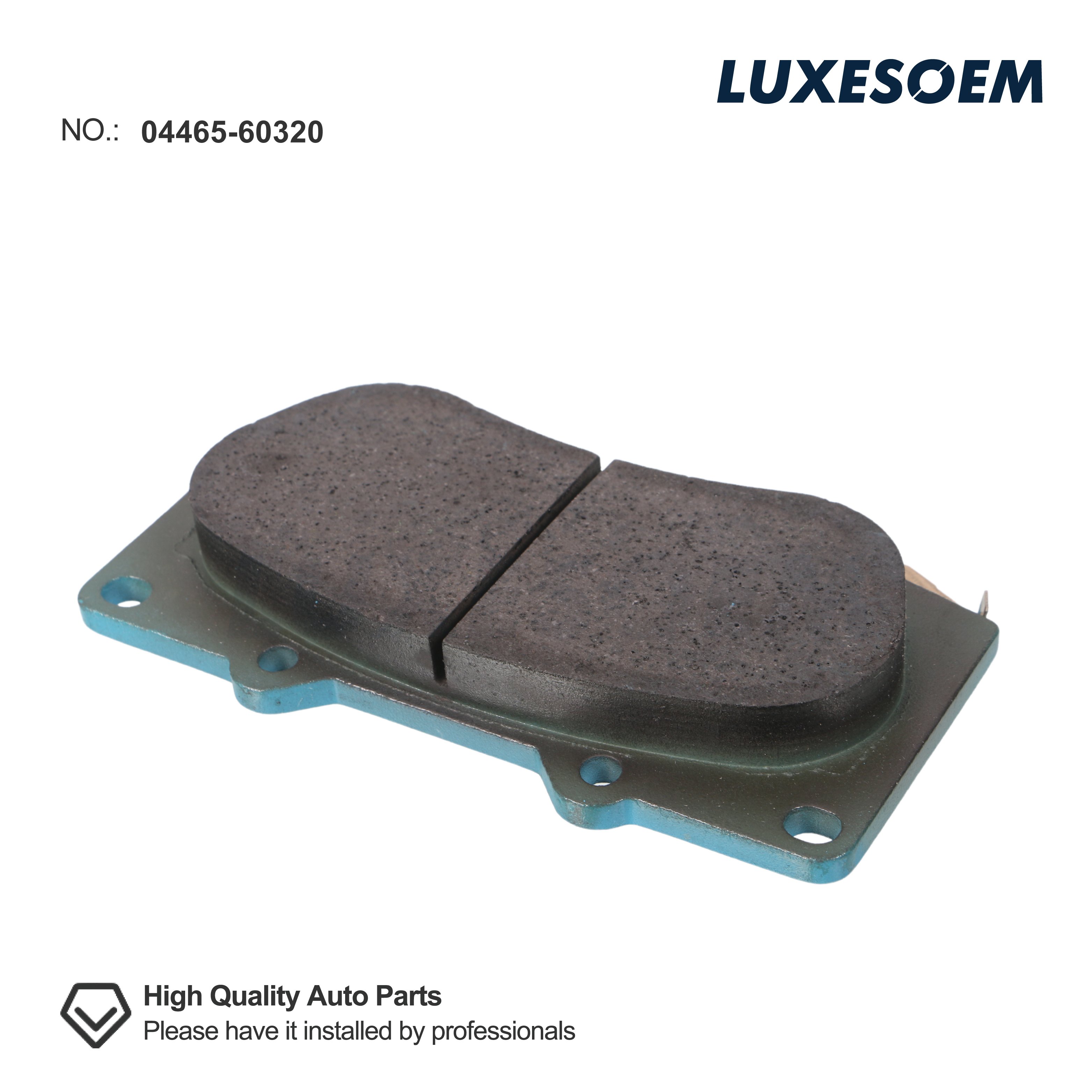 LUXESOEM Wholesale A-Premium Front Ceramic Disc Brake Pads Set 04465-60320 Brake Pads for toyota Prado J150