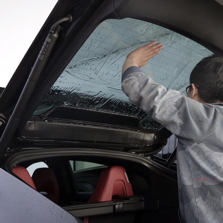 Top Quality XINGSTER Precut Nano Ceramic Film Shade: 5%, 16%, 35%, 69% 74% Automotive Solar Film Car Window Tint Film