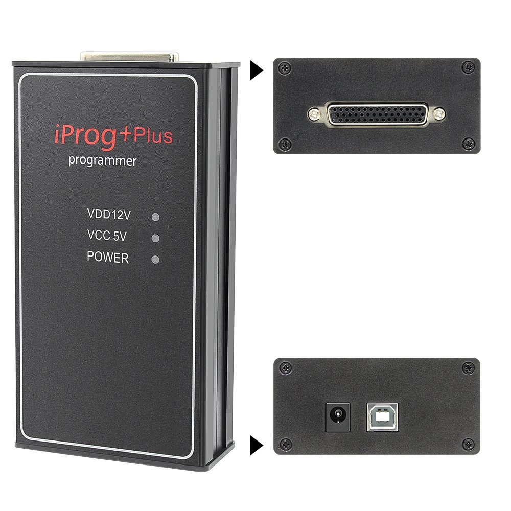 Iprog Pro Programmer Support IMMO Mileage Correction Airbag V84 V85 V87 Iprog+ Pro Programmer Full Version ECU Programmer