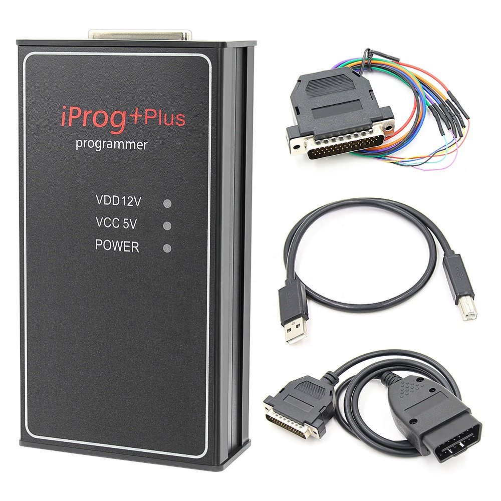 Iprog Pro Programmer Support IMMO Mileage Correction Airbag V84 V85 V87 Iprog+ Pro Programmer Full Version ECU Programmer