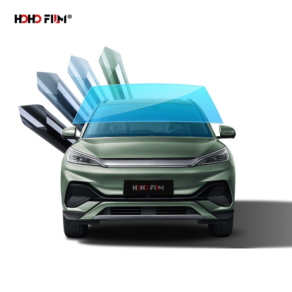 HOHOFILM Solar Sun Control Car Window Film Heat Resistant Privacy Protection Nano Ceramic Window Solar Film Carbon Tint for Car