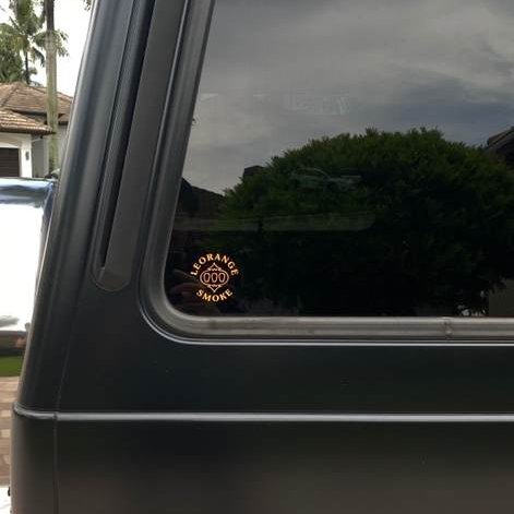 Custom Outdoor Car Truck Rear Window Decals Custom Die Cut Company Logo Transfer Decal