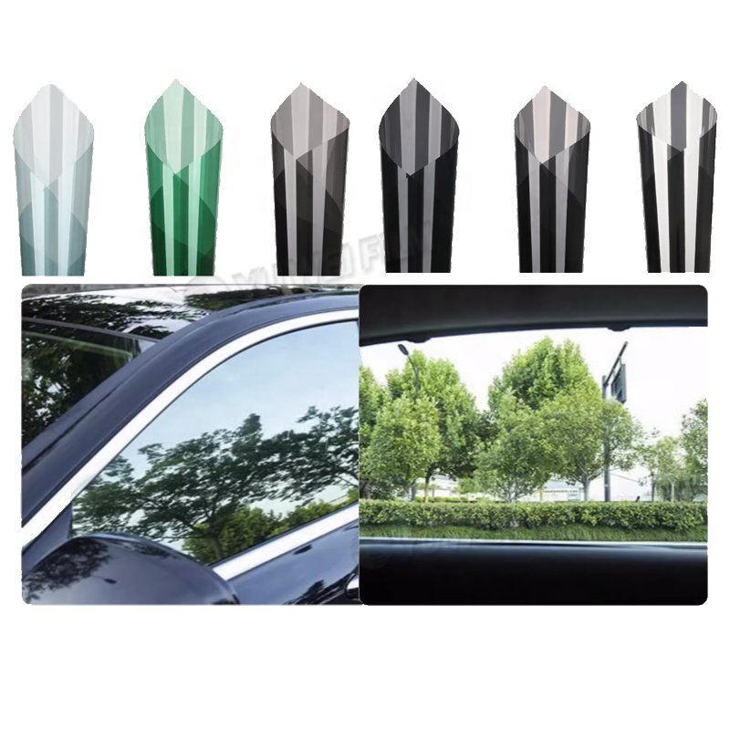 75% VLT 100% UVR Transition Security Wholesale 1 Roll Windshield Sun Shade Side Nano Ceramic Glass Car Tint Windows Solar Film