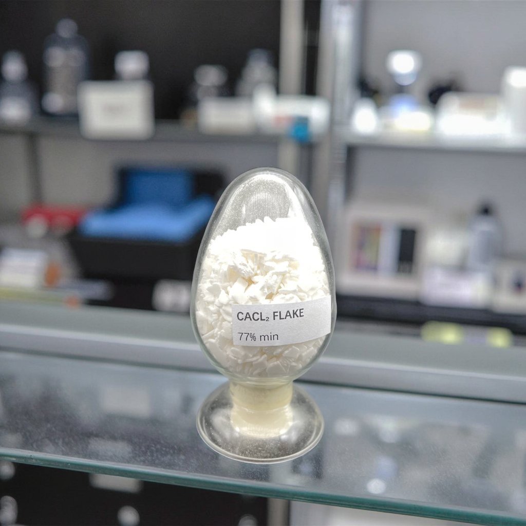 Manufacturer of High-quality Flake 77% Antifreeze Calcium Chloride Industrial Grade