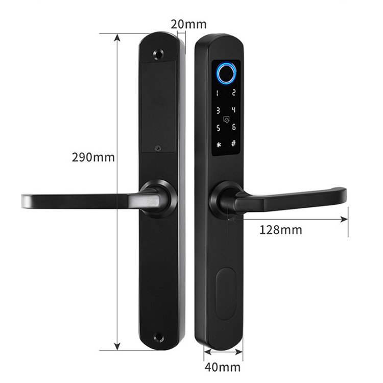 Atopkoo Waterproof Antifreezing Inteligente Biometric Fingerprint Outdoor Smart Lock