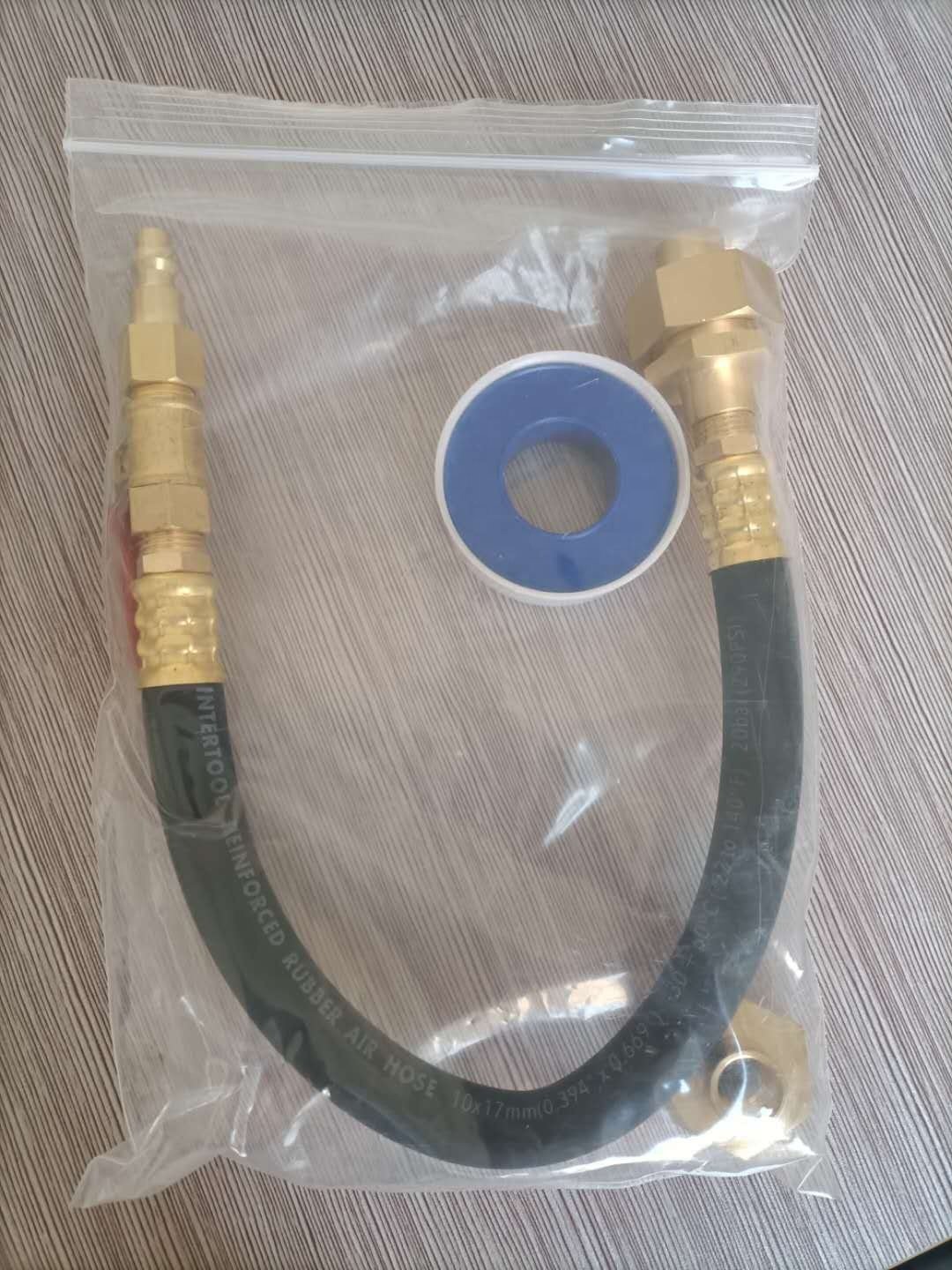 Winterizing Kit Sprinkler Blowout Adapter With Shut Off Valve & 12" Hose for Rv Motorhome Boat Hose Sprinkler Antifreeze