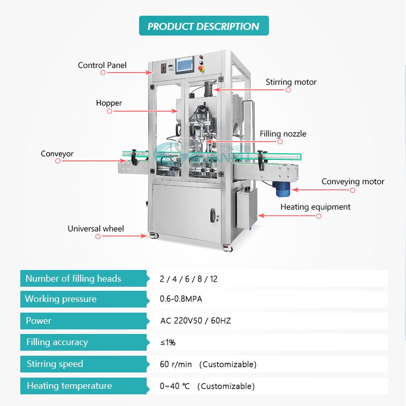 Top Quality Liquid Production Equipment Petroleum Jelly Making Machine Antifreeze Mixing Machine