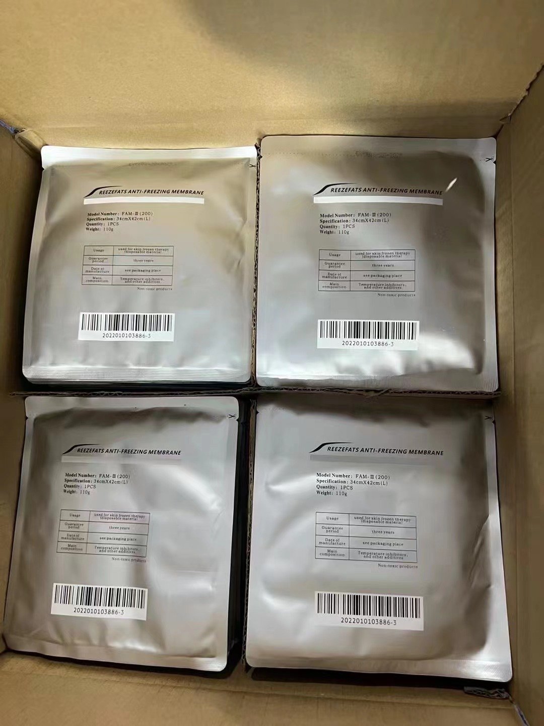 Cryo Antifreeze Pads Anti Freeze Membrane for Cryo Freeze Fat Machine