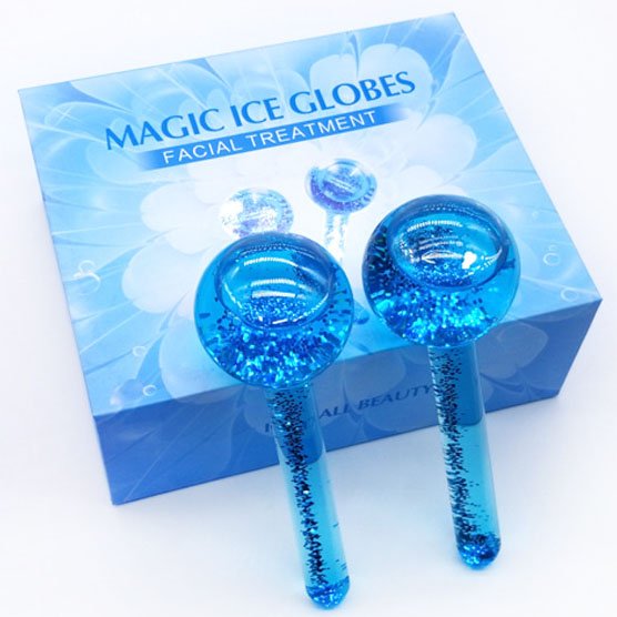 Skincare Girl Gift Magic Reduce Puffy Wrinkle Lifting Daily Beauty Neck Eyes Cooling Face Massager Tools for Facial Ice Globes