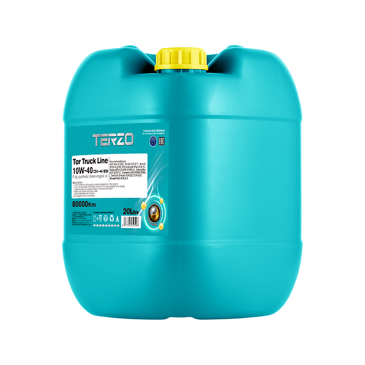TERZO 15W-40 CK-4 Advanced Part Synthetic Diesel Engine Oil 20L China Factory