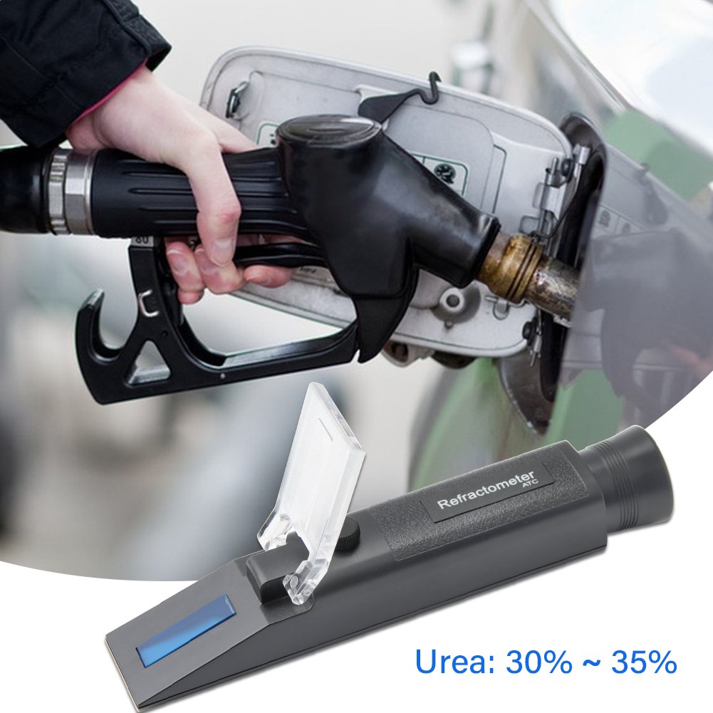 New 4 in 1 Antifreeze Refractometer Engine Fluid Glycol Antifreeze Point Car Battery ATC Handheld Tester