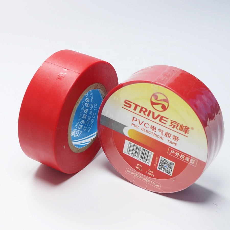 jingfeng pvc insulation tape custom Multi-color electrical tape