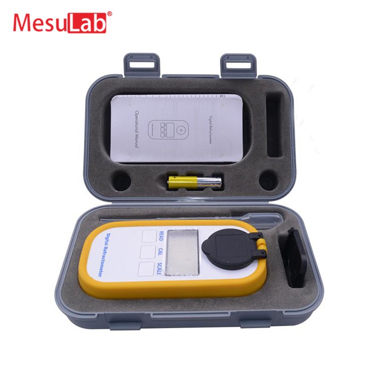 MesuLab Ethylene Glycol 0-60% Engine Coolant Tester Refractometer for Testing Antifreeze