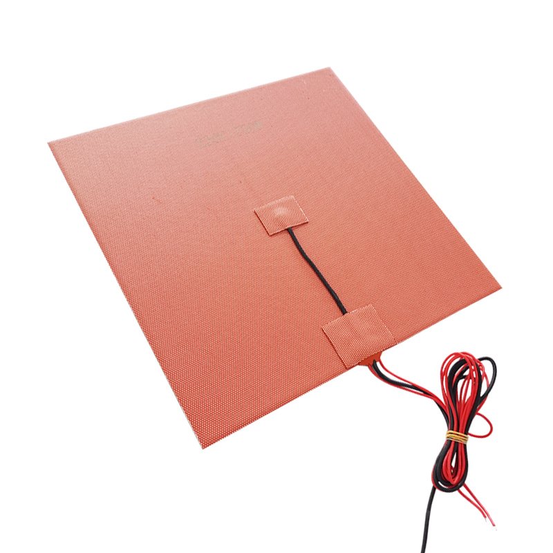 120*120mm Square heater 3D Printer Plate Heat Bed Flexible Heating Pad 120W High Heat Transfer Efficiency with thermistor