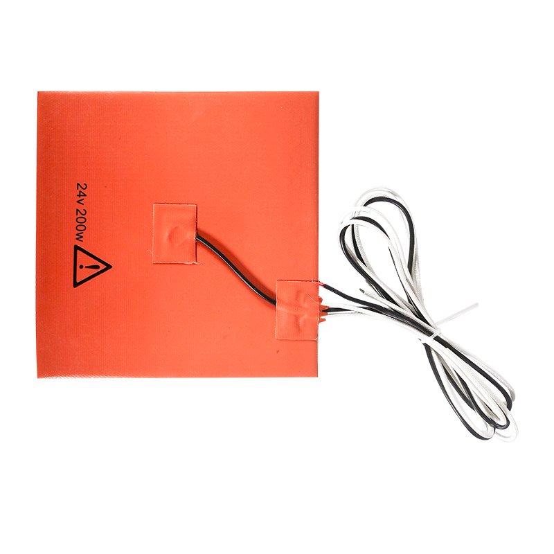 120*120mm Square heater 3D Printer Plate Heat Bed Flexible Heating Pad 120W High Heat Transfer Efficiency with thermistor