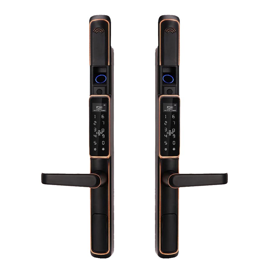 Villa Gate Lock Security Waterproof Antifreezing Intelligent Electronic Biological Fingerprint Smart Lock