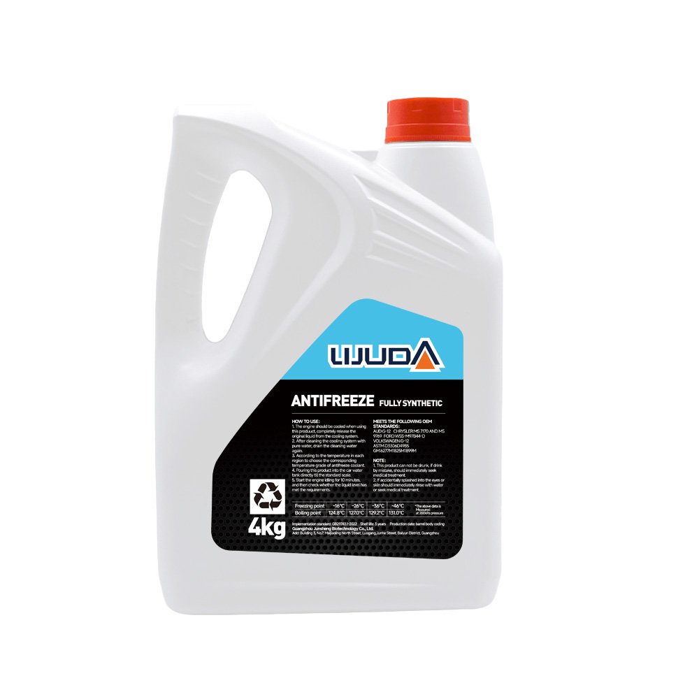 Antifreeze Coolant 4L -36℃ Red Long Life Antifreezes Radiator Coolant for Car Ethylene Glycol Antifreeze LIJUNDA Brand Coolant
