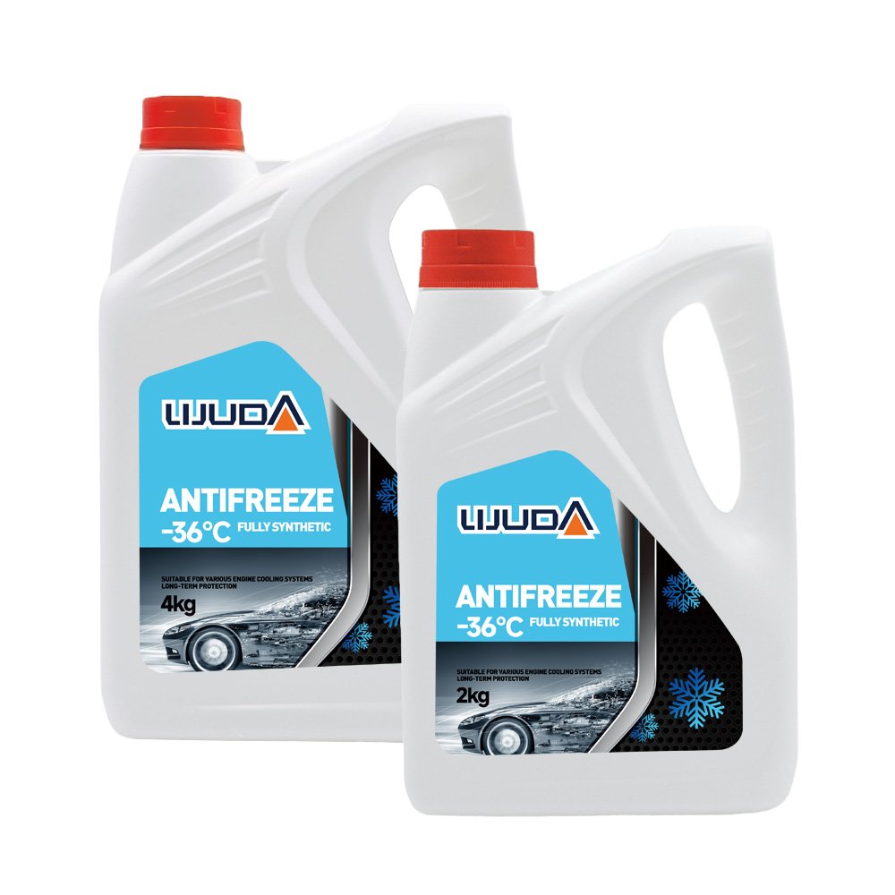 Antifreeze Coolant 4L -36℃ Red Long Life Antifreezes Radiator Coolant for Car Ethylene Glycol Antifreeze LIJUNDA Brand Coolant