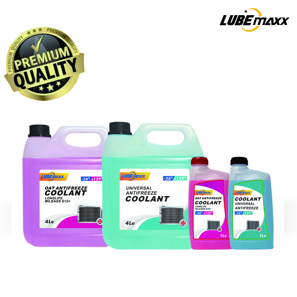 Waterless LUBEMAXX Long Life Coolant Antifreezes Car Anti-rust Radiator Coolant 1L Car Coolant Liquid