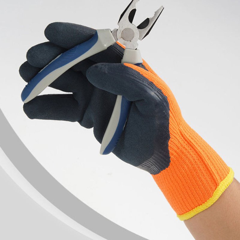 Industrial Hardware Antifreeze Thickened Anti-glue Anti-skid Anti-outdoor Winter Immersion Work Gloves Wholesale Customization