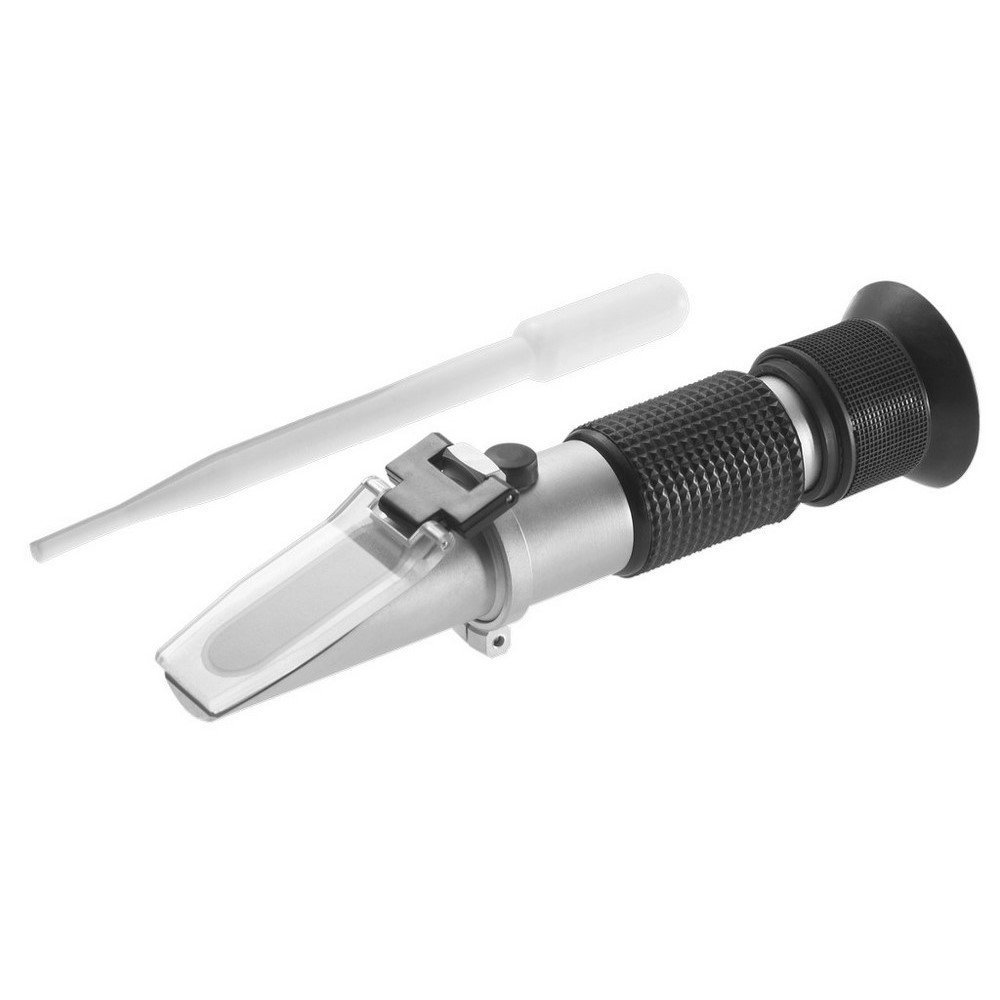High Quality Handheld Refractometer From China Honey Pure Aluminum Styles Brix Test Function ATC Compliant