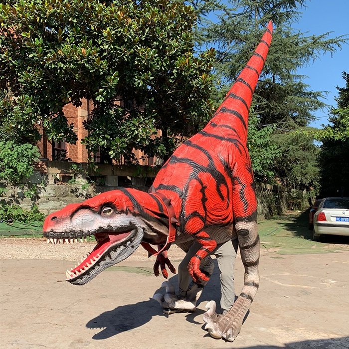 2024 Hot Sale Manmade Jurassic Theme Park Dinosaur Theme Costume