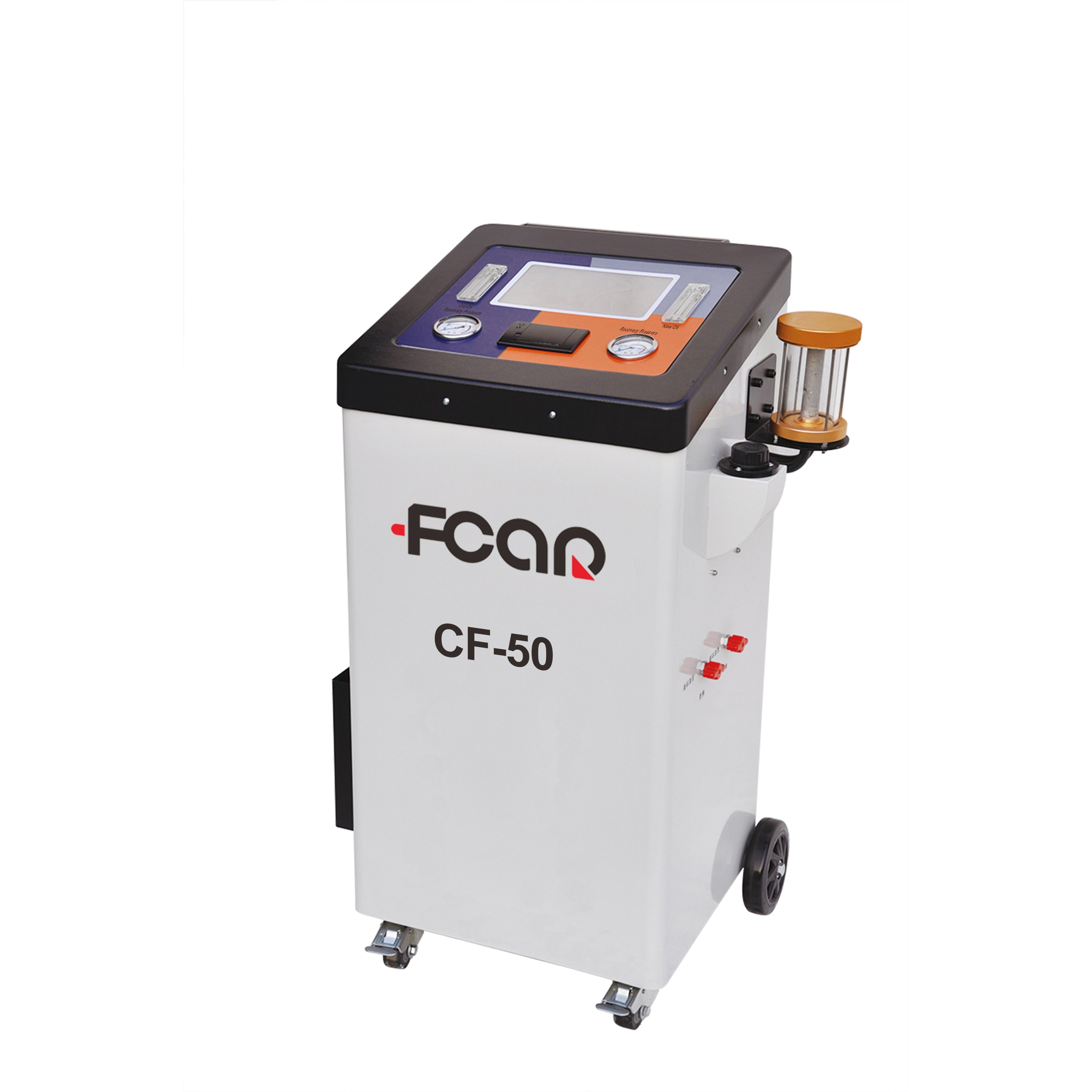 Fcar CF-50 Cars Cooling System Flush Machine With 10inch Touch Screen Equipped European Car Connectors Free Software Upgrade
