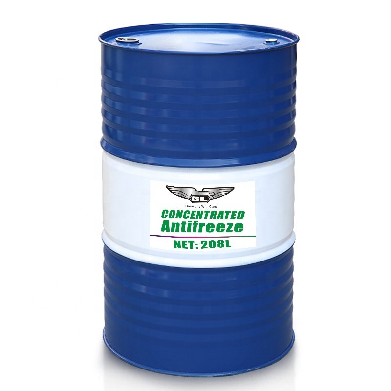 Customized Bulk Drum 208L Antifreeze Radiator Coolant 1000L IBC tank Concentrate Long Terms Antifreeze Coolant