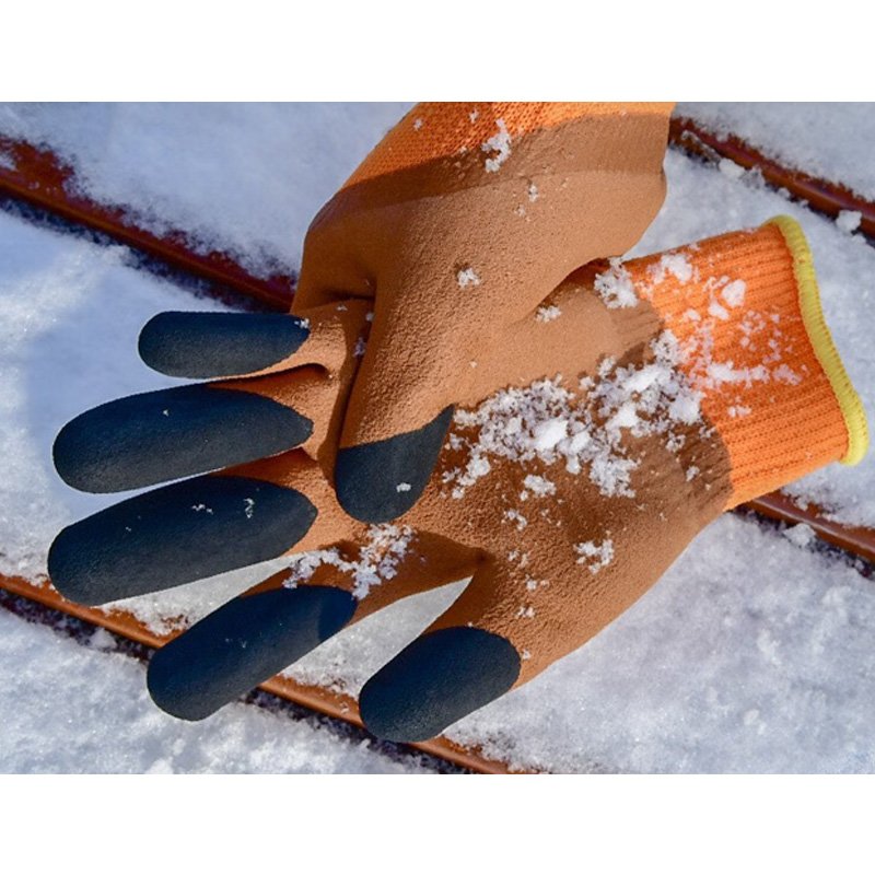 Antifreeze Gloves for Winter, Wear-resistant, Anti Slip, Brushed, Warm, and Low Temperature Resistant Protective Gloves